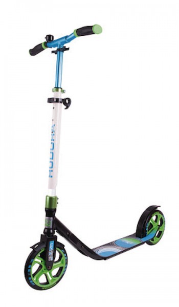 HUDORA Scooter CLVR 215 Farbe: weiß/blau/grün