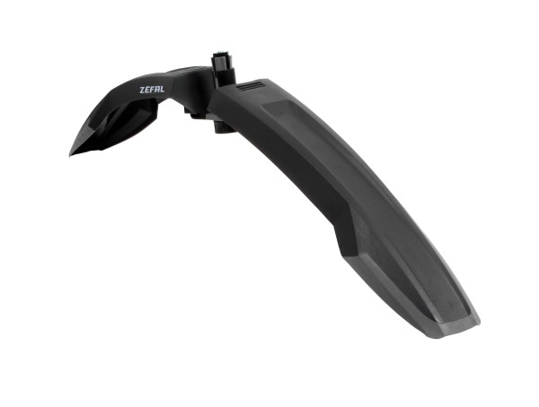 ZÉFAL Vorderradschutzblech Deflector FM60 schwarz | Laufradgröße: 26 - 29 Zoll | Schutzblechbreite: