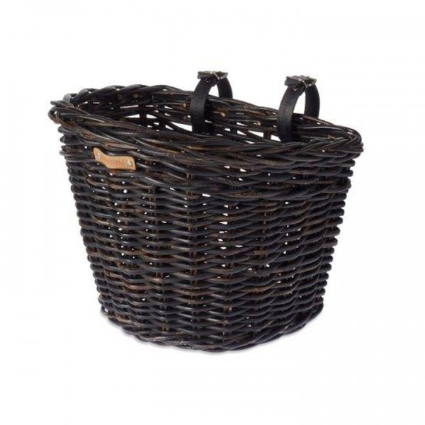 Basil VR-Korb Darcy L Rattan schwarz schwarz
