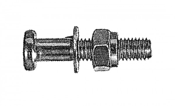 Sattelklemmbolzen Maße: M8 x 35 mm