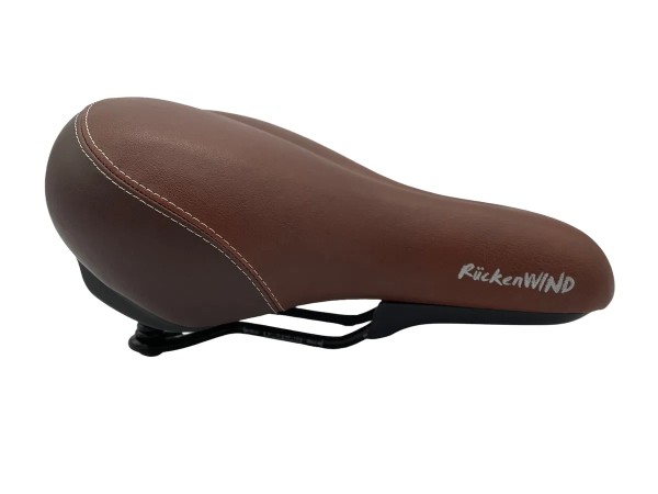 P&P City Sattel Rückenwind Relaxed braun L265 x B210 mm / 700 g Unisex