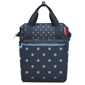 KLICKfix FAHRRADTASCHE ROOMY GT MIXED DOTS BLUE