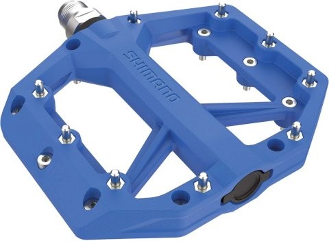 SHIMANO Plattformpedal PDGR400 gedichtetes Kompaktlager | blau | SB-Verpackung