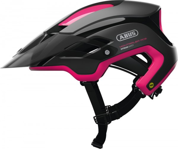 ABUS Fahrradhelm MonTrailer ACE MIPS fuchsia pink M