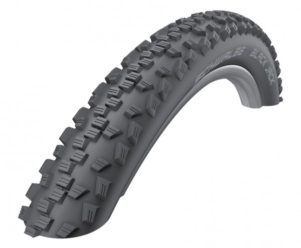 SCHWALBE Fahrradreifen Black Jack HS 407 12 Zoll | ETRTO: 47-203 | Draht | TwinSkin | schwarz Black`