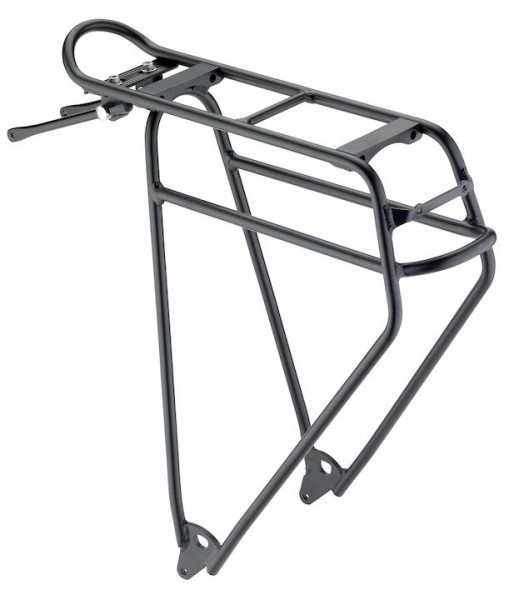 RACKTIME Gepäckträger Lightit Touren schwarz | Laufradgröße: 28 Zoll