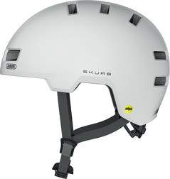 ABUS Fahrradhelm Skurb MIPS polar white shiny L