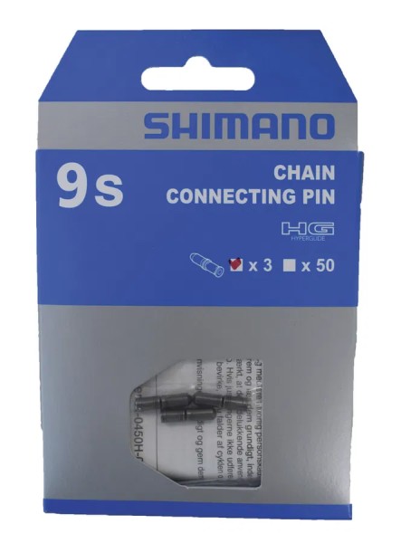 SHIMANO FAHRRAD-KETTENNIETSTIFTE (3STK) 9F
