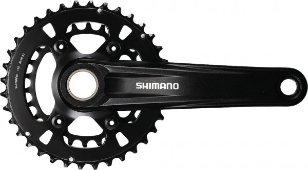 SHIMANO Kettenradgarnitur FCMT6102 2-PIECE schwarz | 36 x 26 Zähne