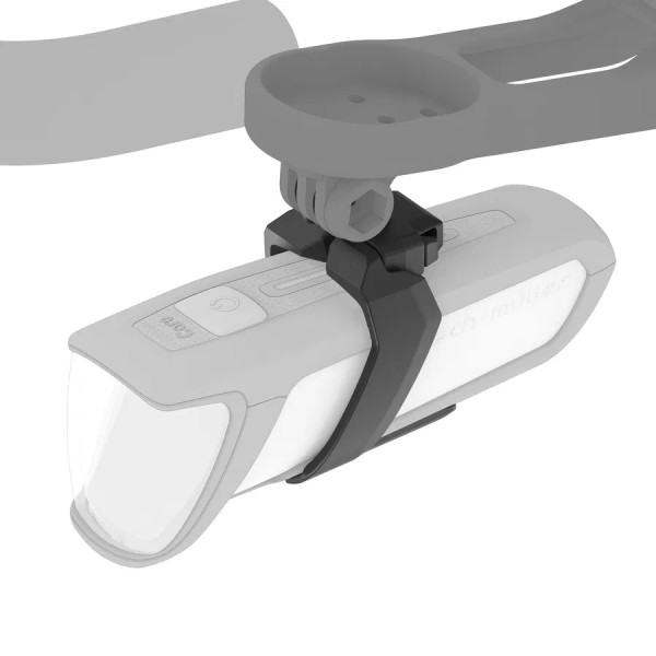 B&M Scheinwerferhalter hängende Montage mit GoPro Adapter schwarz