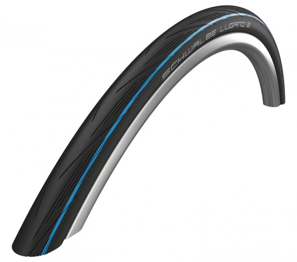 SCHWALBE Fahrradreifen Lugano II HS 471 28 Zoll | ETRTO: 25-622 | Falt | LiteSkin | SiC / Silica | b