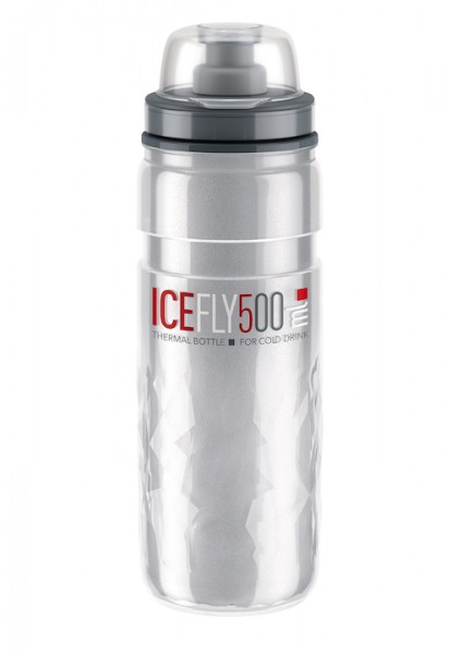 ELITE Thermo Trinkflasche Ice Fly Inhalt: 500 ml | klar