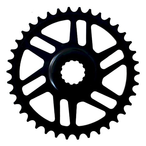 KMC Kettenblatt für Bosch E-Bike Gen 3 44 Zähne | schwarz | Lochkreis: Direct Mount | Ausführung: 1/