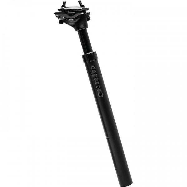ERGOTEC Federsattelstütze SP-10.0 schwarz | Durchmesser: 30,9 mm | Max. Belastung: 100 kg | SB-Verpa