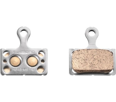 SHIMANO Scheibenbremsbeläge K04S SB-Verpackung | Metall / Stahl