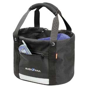 KLICKfix FAHRRADTASCHE SHOPPER COMFORT MINI SCHWARZ