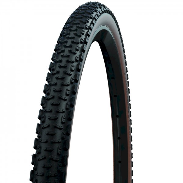 SCHWALBE Fahrradreifen G-One Ultrabite HS 601 28 Zoll | ETRTO: 50-622 | Falt | Bronze Skin | ADDIX S