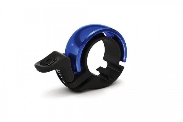 KNOG Glocke Oi Classic Large schwarz / blau | Lenkerdurchmesser: 23,8 - 31,8 mm