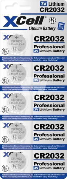 ANSMANN Knopfzelle CR2032 Lithium Lithium