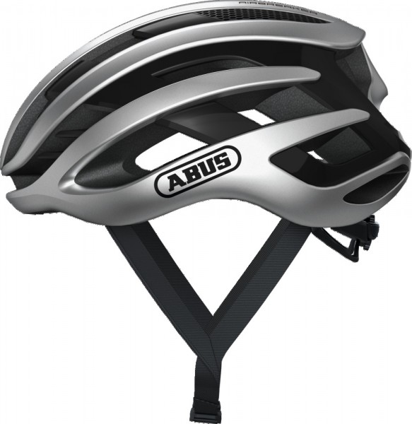 ABUS Fahrradhelm AirBreaker gleam silver S