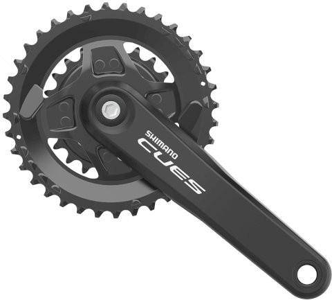 SHIMANO Kettenradgarnitur Cues FCU40002 4-kant schwarz