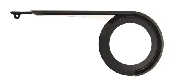 HERRMANS Kettenschutz HALO 38 38 Zähne 125 mm schwarz/transparent