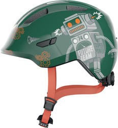 ABUS Fahrradhelm Smiley 3.0 green robo shiny S