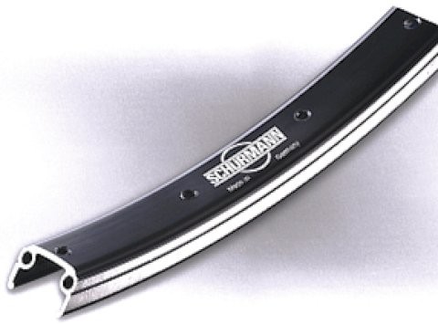 SCHÜRMANN Hinterrad 26" 559 x 21 | Nabe: Shimano FHQC400HMAZABQR schwarz | Schnellspanner | Speichen