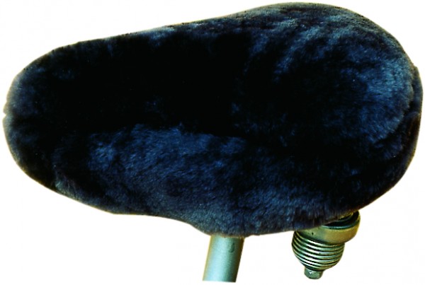 Satteldecke Echt Lammfell Sport | anthrazit | 26 x 23