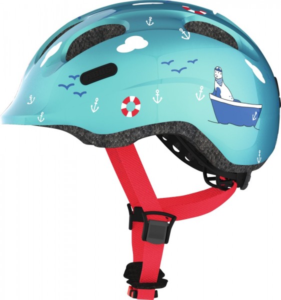 ABUS Fahrradhelm Smiley 2.0 turquoise sailor M Kopfumfang [cm] 50-55