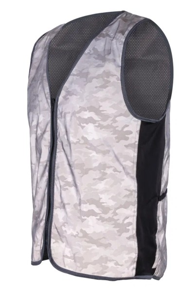 WOWOW Reflexweste Titanium FR silber | Größe: M