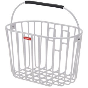 KLICKfix FAHRRAD-LENKERKORB ALUMINO SILBER