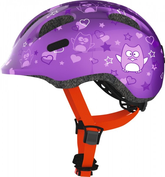 ABUS Fahrradhelm Smiley 2.0 purple star M Kopfumfang [cm] 50-55