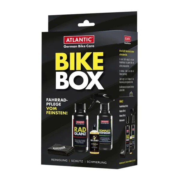 ATLANTIC Reinigungsset BIKE BOX Inhalt: 3x 200 ml