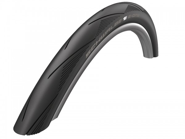 SCHWALBE Fahrradreifen E-One HS 464A 28 Zoll | ETRTO: 28-622 | Falt | LiteSkin | ADDIX Race | schwar