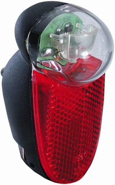 B&M Rücklicht Seculite plus inkl. Kabel | Befestigung: Schutzblech