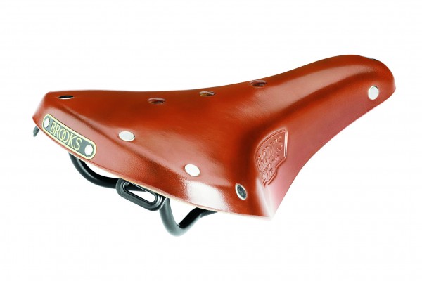 BROOKS Leder Sattel B17 Classic Standard Damen | Touring / Trekking | Maße: 242 x 176 x 58 mm | Honi