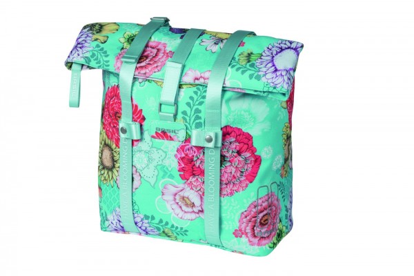 BASIL Shopper Bloom Field Befestigung: Hook-On System | sky blue