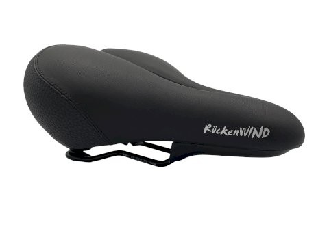 P&P City Sattel Rückenwind City | Maße: 265 x 210 mm | schwarz