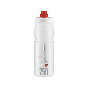 ELITE JET FAHRRADFLASCHE CLEAR/ROT 750 ML