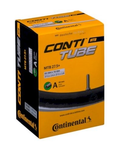 CONTINENTAL Fahrradschlauch AV Ventil 27,5 Zoll | ETRTO: 65/70-584 | AV | Ventillänge: 40 mm