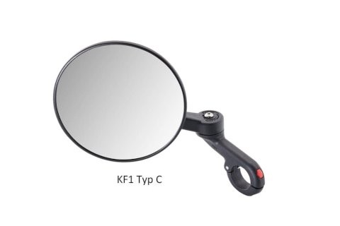 KRAMPE Lenkerspiegel KF1 Typ C, klappbar schwarz