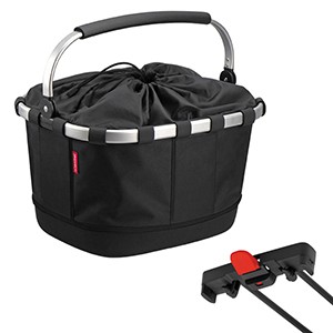 KLICKfix FAHRRADKORB CARRYBAG GT FÜR RACKTIME SCHWARZ