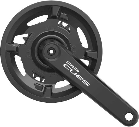 SHIMANO Kettenradgarnitur Cues FCU40002 4-kant schwarz