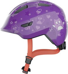 ABUS Fahrradhelm Smiley 3.0 purple star shiny M