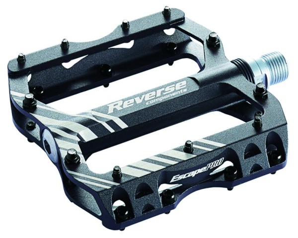 REVERSE Plattformpedal Escape Pro Gewinde: 9/16 Zoll | gedichtetes Industrielager | schwarz | SB-Ver