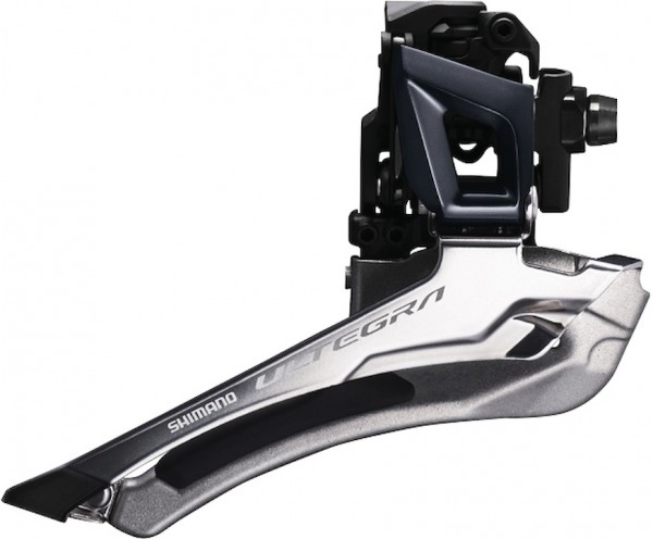 SHIMANO Umwerfer Ultegra FDR8000 silber | anlöten | Ausführung: 61-66 Grad | 11-fach