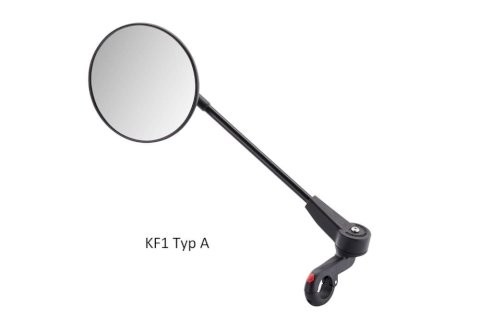 KRAMPE Lenkerspiegel KF1 Typ A, klappbar schwarz