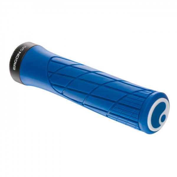 ERGON Lenkergriff GA2 Enduro midsummer blue | Rubber | Ausführung: lang/lang | SB-Verpackung