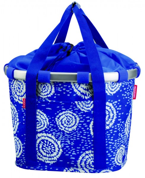 REISENTHEL Bikebasket Befestigung: Klickfix | batik strong blue | Für Klickfix